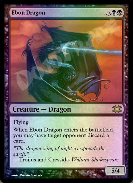 Ebon Dragon FOIL