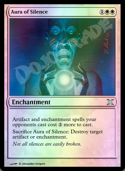 Aura of Silence FOIL