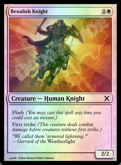 Benalish Knight FOIL