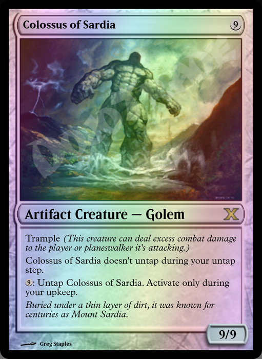 Colossus of Sardia FOIL