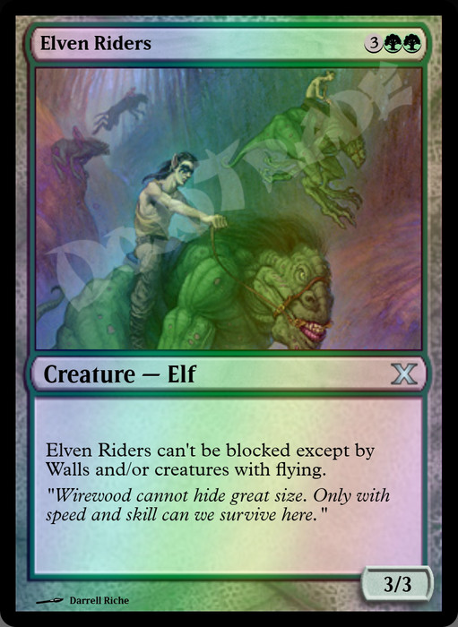 Elven Riders FOIL