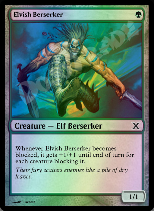 Elvish Berserker FOIL