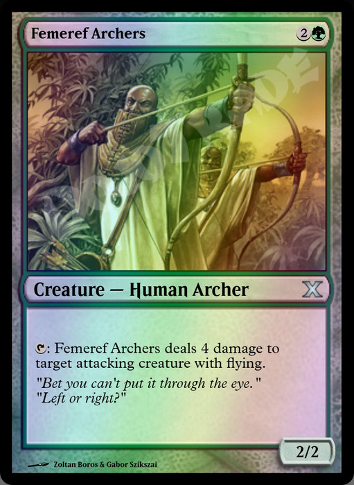 Femeref Archers FOIL