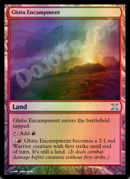 Ghitu Encampment FOIL