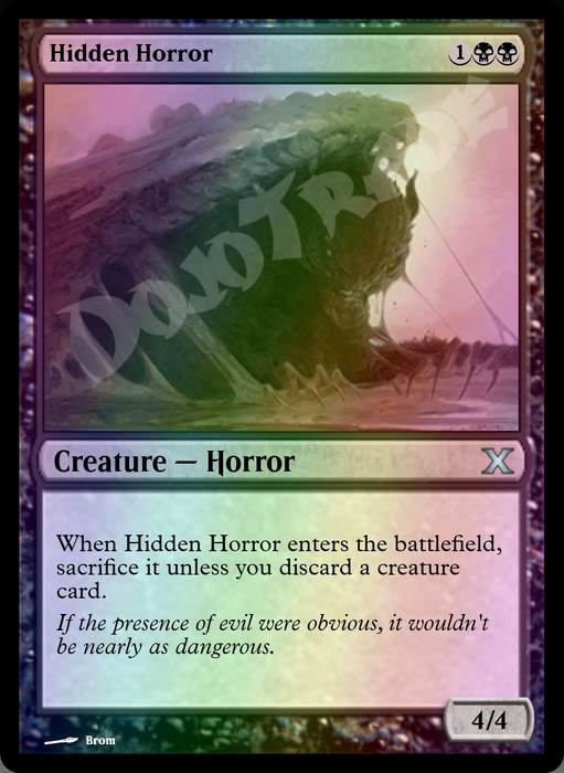 Hidden Horror FOIL