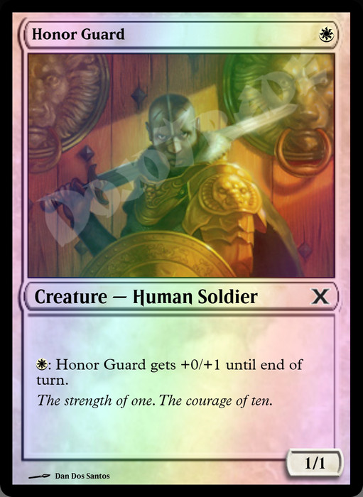 Honor Guard FOIL