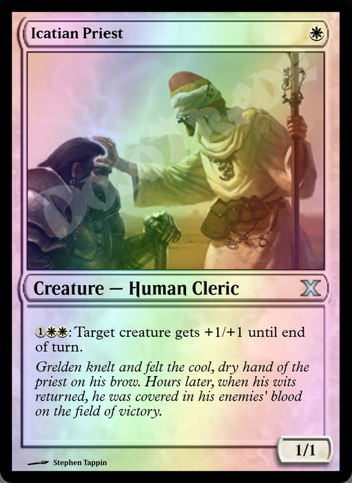 Icatian Priest FOIL