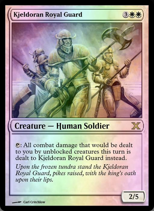 Kjeldoran Royal Guard FOIL