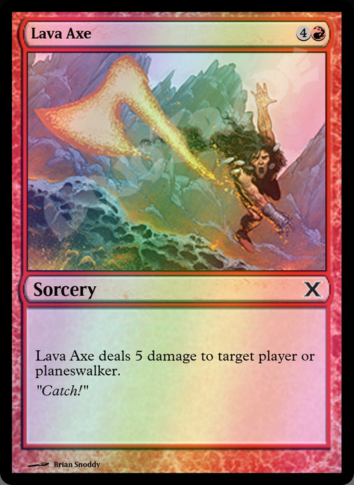 Lava Axe FOIL