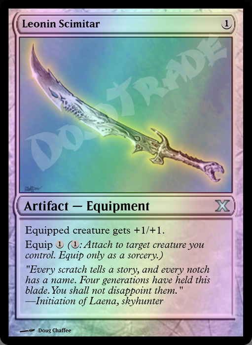 Leonin Scimitar FOIL