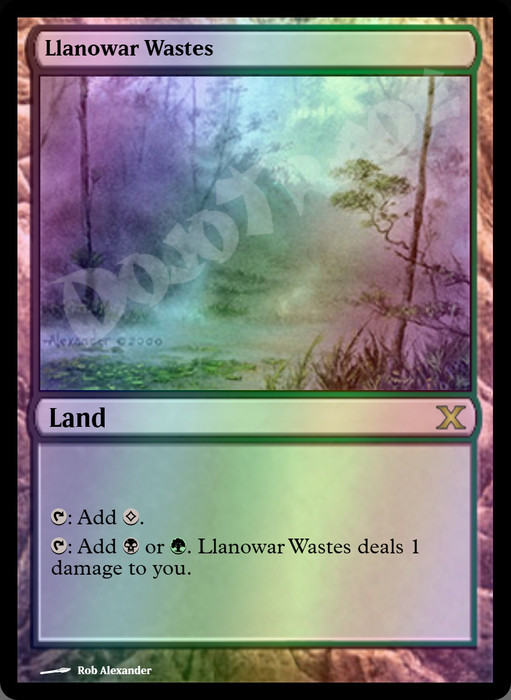 Llanowar Wastes FOIL