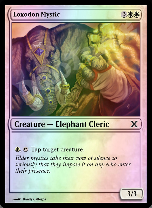 Loxodon Mystic FOIL