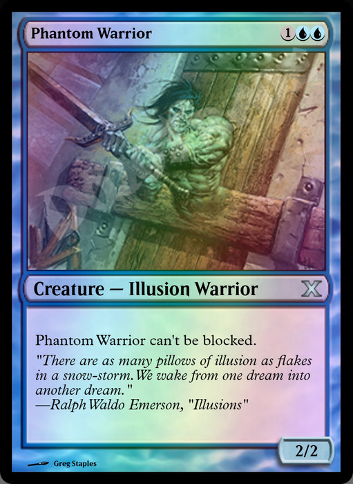 Phantom Warrior FOIL