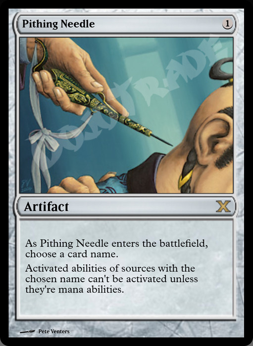 Pithing Needle