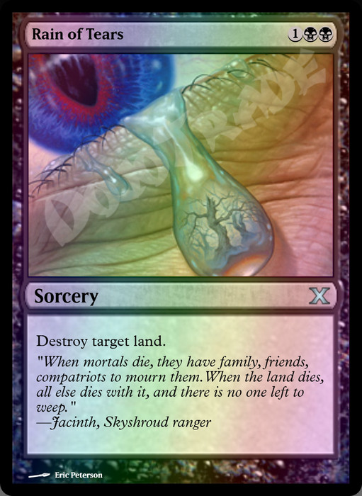 Rain of Tears FOIL