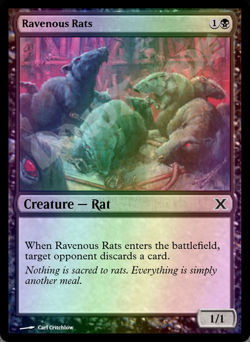 Ravenous Rats FOIL