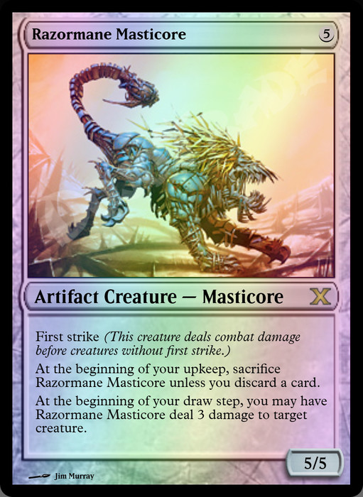 Razormane Masticore FOIL