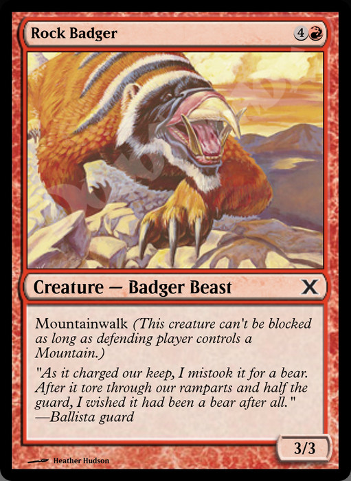 Rock Badger