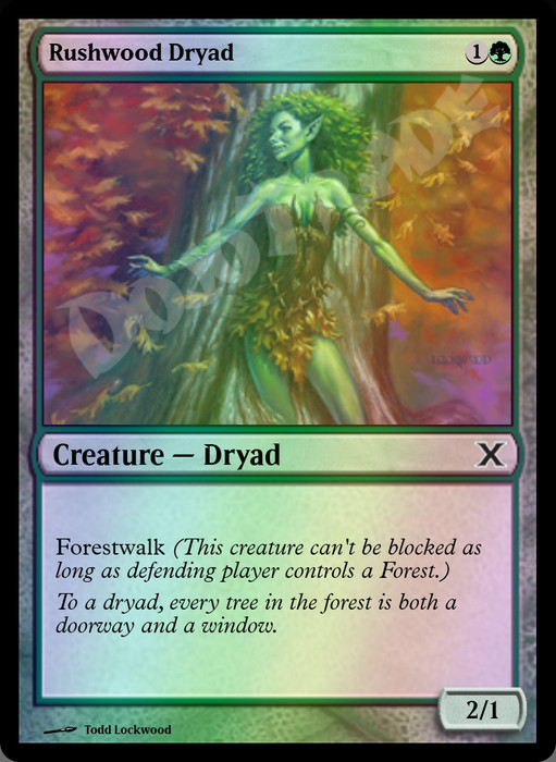 Rushwood Dryad FOIL