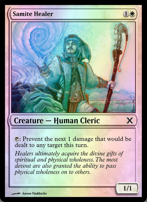 Samite Healer FOIL