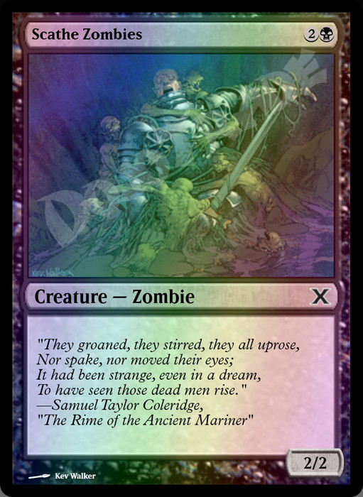 Scathe Zombies FOIL