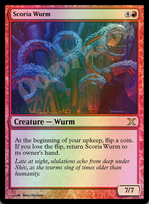 Scoria Wurm FOIL