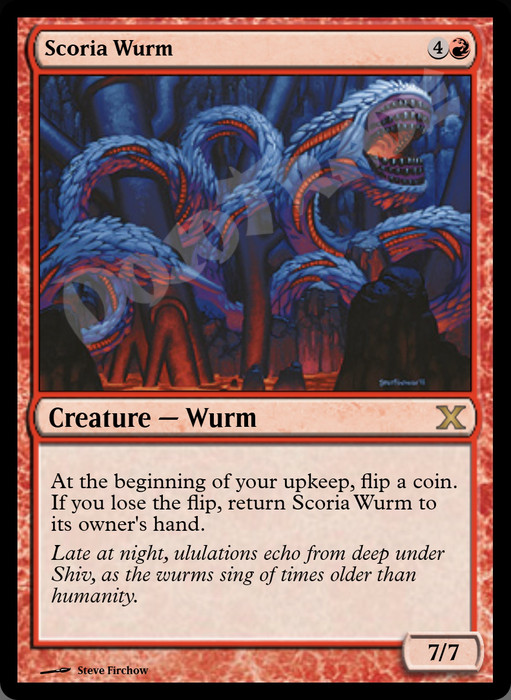 Scoria Wurm