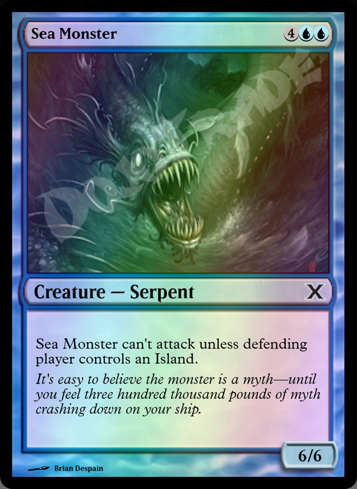 Sea Monster FOIL