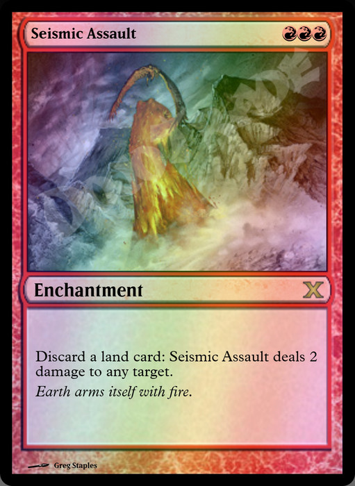 Seismic Assault FOIL