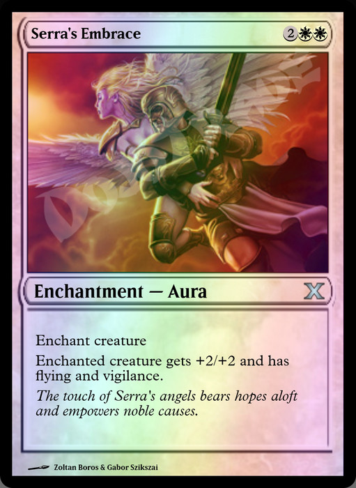 Serra's Embrace FOIL