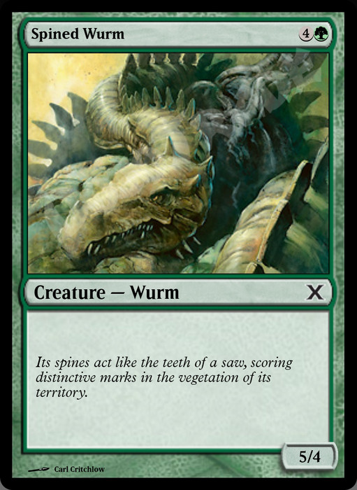 Spined Wurm