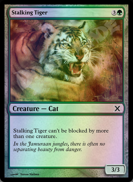 Stalking Tiger FOIL