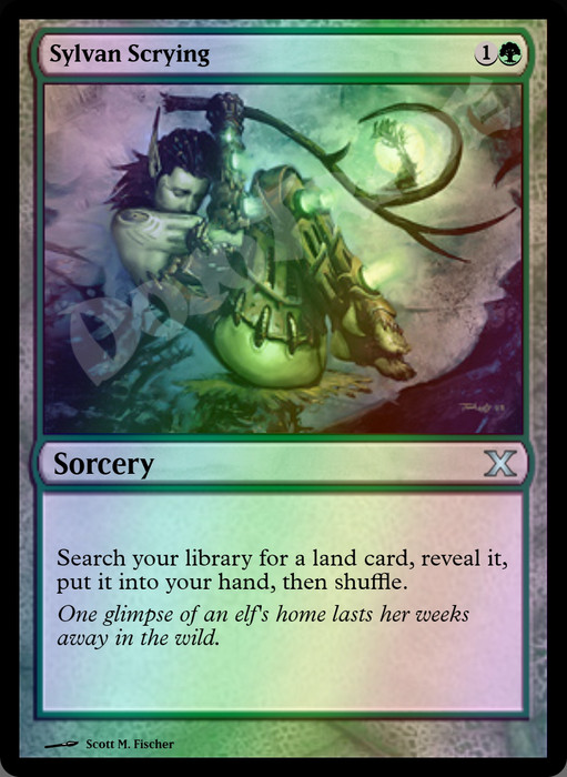 Sylvan Scrying FOIL