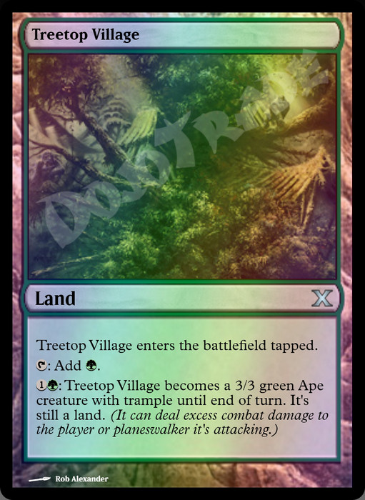 Treetop Village FOIL