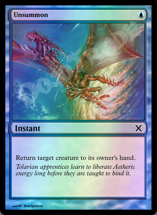 Unsummon FOIL