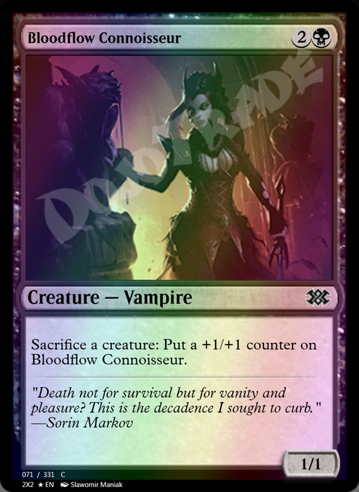 Bloodflow Connoisseur FOIL