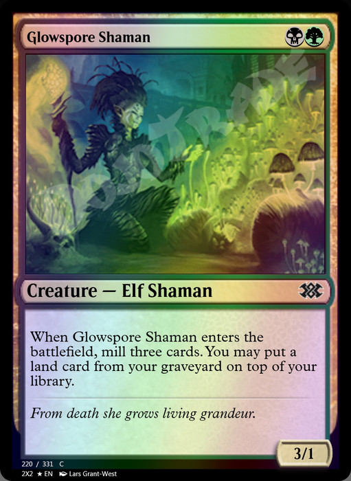 Glowspore Shaman FOIL