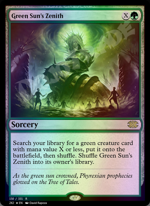 Green Sun's Zenith FOIL