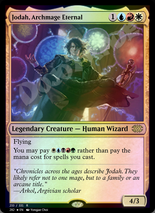 Jodah, Archmage Eternal FOIL