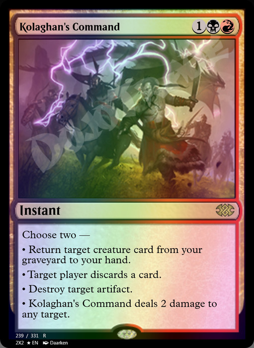 Kolaghan's Command FOIL