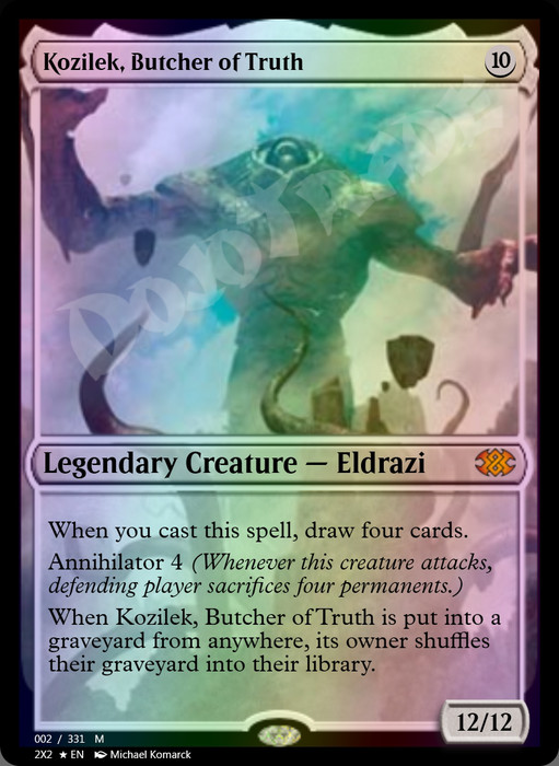 Kozilek, Butcher of Truth FOIL