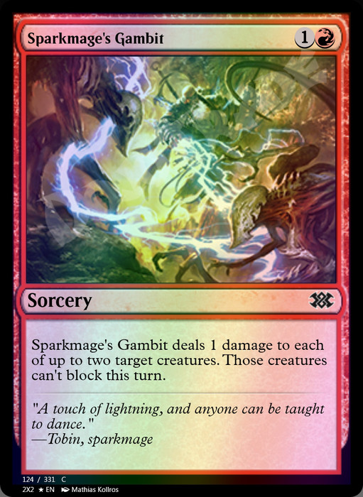 Sparkmage's Gambit FOIL