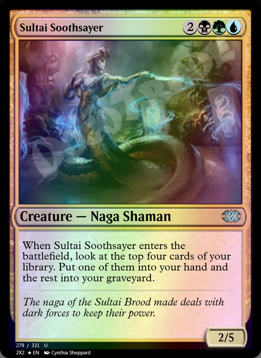 Sultai Soothsayer FOIL