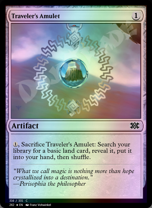 Traveler's Amulet FOIL