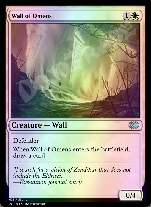 Wall of Omens FOIL