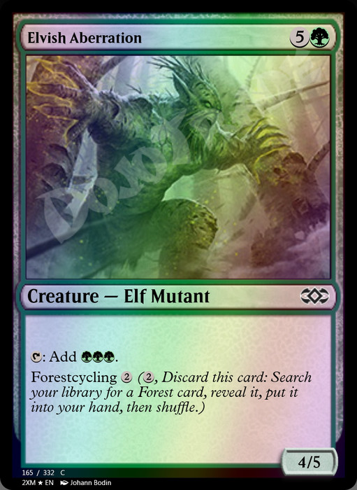 Elvish Aberration FOIL