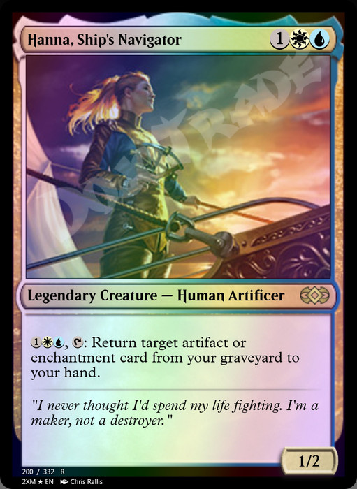 Hanna, Ship's Navigator FOIL