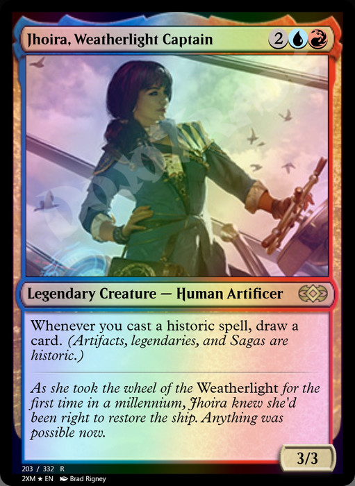 Jhoira, Weatherlight Captain FOIL