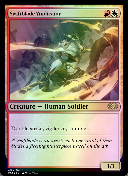 Swiftblade Vindicator FOIL