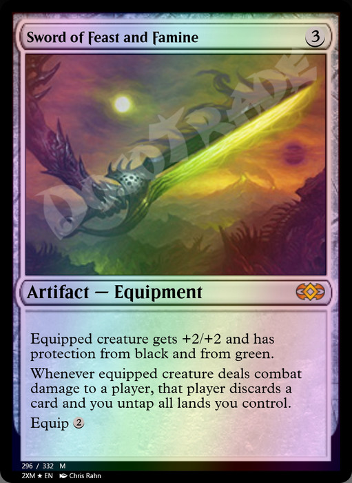 Sword of Feast and Famine FOIL